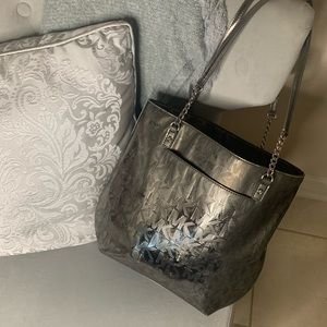 SILVER MK purse